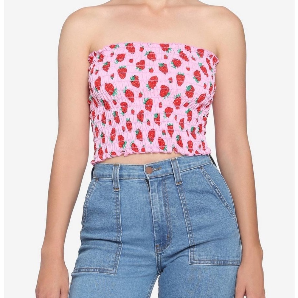 Strawberry Tube Top